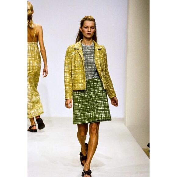 RARE Prada Vintage Runway 1996 'Ugly Chic' Collection Mini Dress Size M/L - Picture 2 of 10